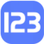 123 云盘 网站图标
